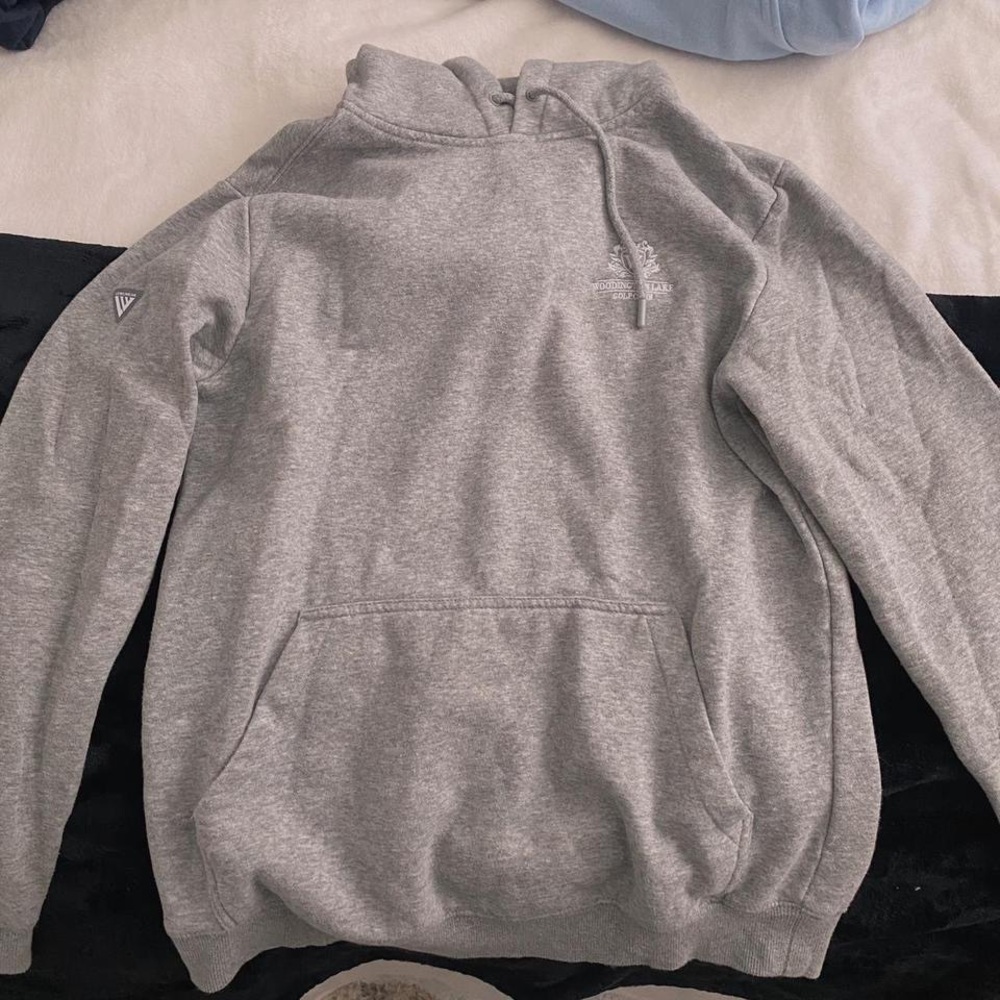 Grey golf club hoodie